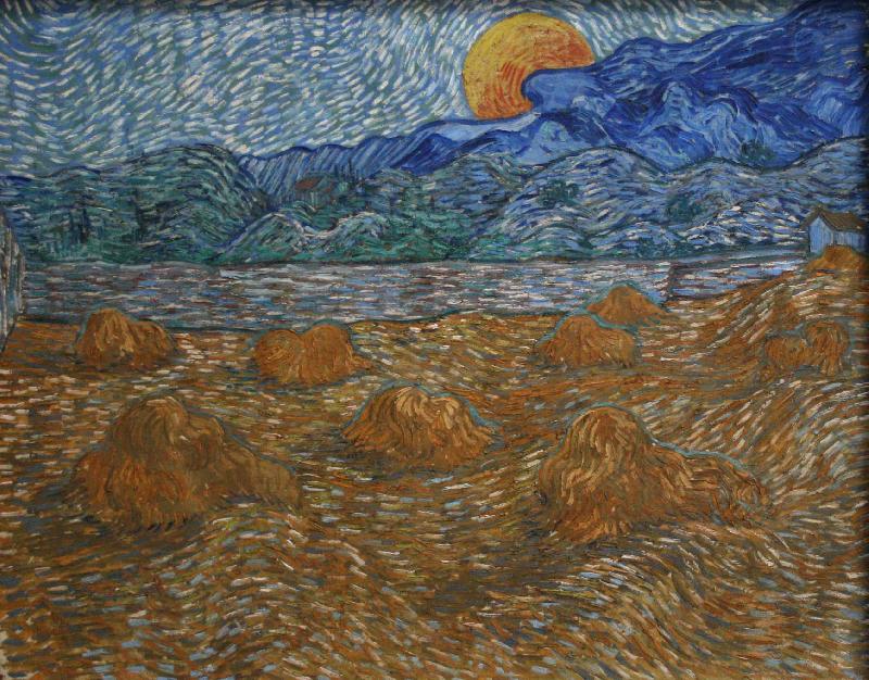 Vincent Van Gogh Wheat Fields Sweden oil painting art